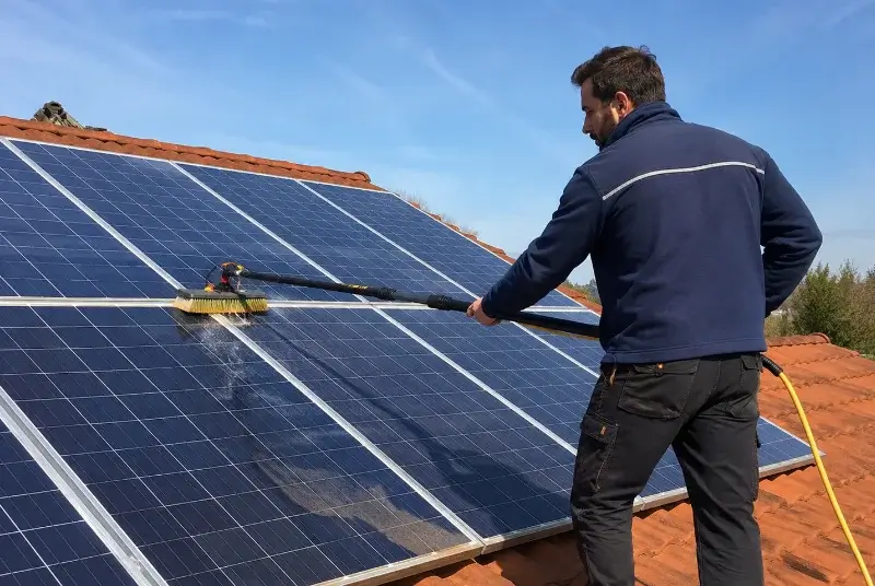 Nettoyage et entretien de panneaux solaires à Saint-Pandelon